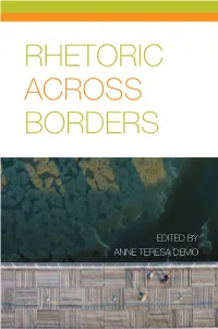 Rhetoric Across Borders