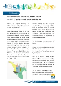 The Changing Shape of Thuringowa