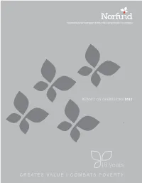 15 Years Creates Value | Combats Poverty Content