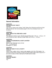General Information