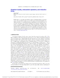 Quantum Duality, Unbounded Operators, And