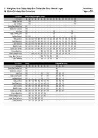 Timetables from 2021-09-01.Xlsx