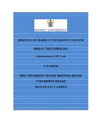 Council Meeting Papers