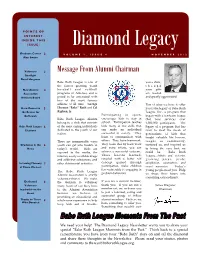 Message from Alumni Chairman