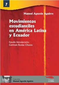 Movimientos Estudiantiles