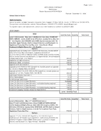 Of 4 KETS PRICE CONTRACT Workstation Master Agreement # M-04475554 Revised: December 12, 2006 School District Name