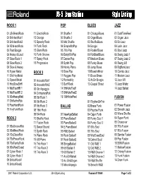 PTSVNWU JS-5 Jam Station Style Listing