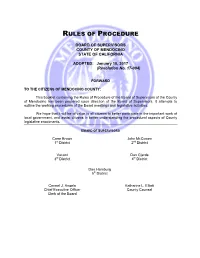 Rules of Procedure