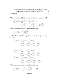 Tensors (February 5, 2011)