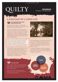 Language of Landscape