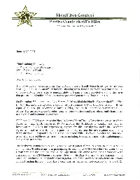 Sheriff Bob Gualtieri Pinellas County Sheriff's Office "Leading the Way for a Safer Pinellas"