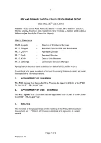 Housing Policy Development Group