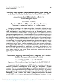 Abstracts of Papers Presented at the Mammalian Genetics Group