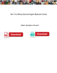 Are You Being Served Again Episode Guide