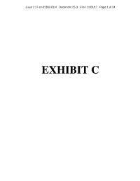 EXHIBIT C Case 1:17-Cv-02302-ELH Document 25-3 Filed 11/01/17 Page 2 of 24