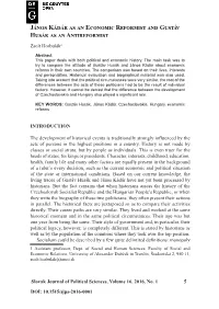 János Kádár As an Economic Reformist and Gustáv Husák As an Antireformist