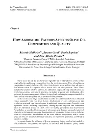 Bactrocera Oleae