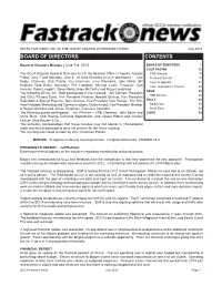 Board of Directors Contents