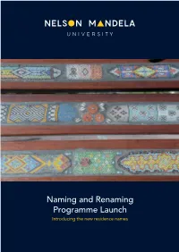 Naming and Renaming Project Publication