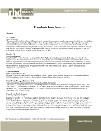 Pennsylvania Trans Resources