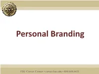 Personal Branding