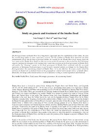 Study on Genesis and Treatment of the Huaihe Flood