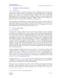 3.1.1 Introduction This Section Describes the Aesthetic and Visual