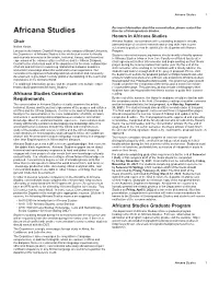 Africana Studies 1