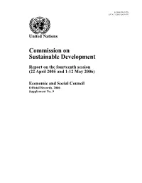 Commission on Sustainable Development