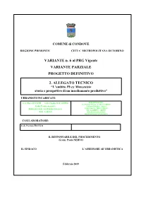 L18 07Bis Var6 Elab2 Allegato Tecnico B200.Doc 1
