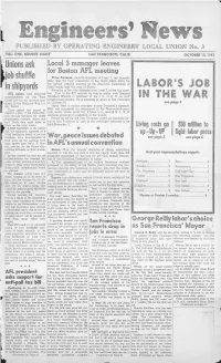 October 1943 Engineers News