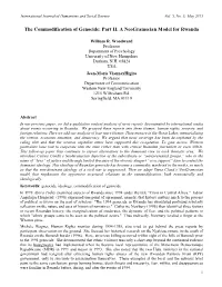 The Commodification of Genocide: Part II
