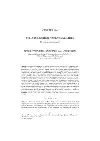 Chapter 11A Structuring Herbivore Communities