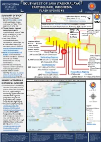 Earthquake, Indonesia 11.00 (Utc+7) Flash Update #3