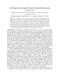 New Perspective on the Optical Theorem of Classical