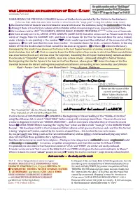 Was Leonardo an Incarnation of En.Ki - E.Yah? Continues, Part Four