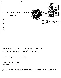 Diffraction of a Pulse by Three-Dimensional Corner