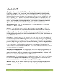 Glossary | Speed Measuring Device Resources 191.94 KB