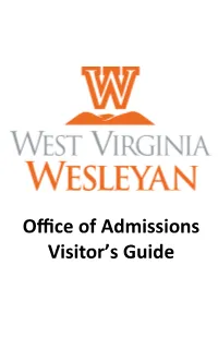 Office of Admissions Visitor's Guide