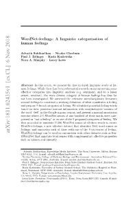 Arxiv:1811.02435V1 [Cs.CL] 6 Nov 2018