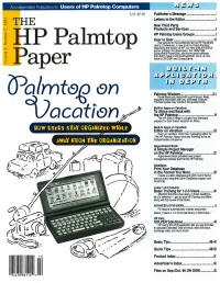 P Palmtop Aper