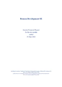 Ronson Development SE
