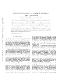 Arxiv:0808.0627V1 [Cond-Mat.Mes-Hall] 5 Aug 2008 Representations of the Symmetry Group