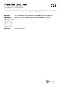 Councils Submission on The