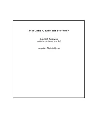 Innovation, Element of Power