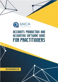 Accounting Software Guide for Practitioners