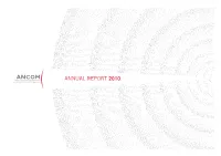 Annual Report 2010 Annual Report 2010 2