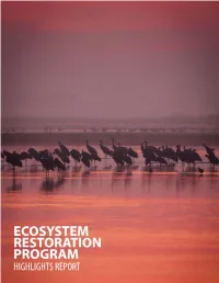 Ecosystem Restoration Program