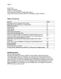 SFMTA 2013 Annual Report Accessible Text
