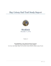 Bay Colony Rail Trail Study Report